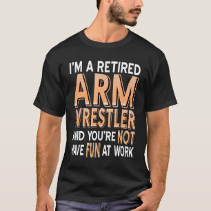 Ich bin ein Mann, der sich zurückgezogen fühlt. T-Shirt