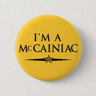 Ich bin ein McCainiac Button