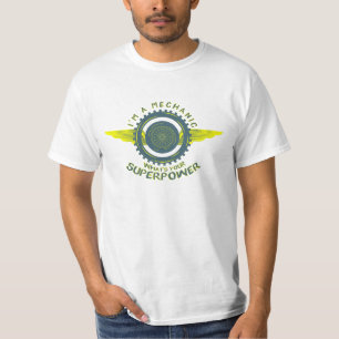 Ich bin ein Mechaniker, was deine Supermacht ist T-Shirt