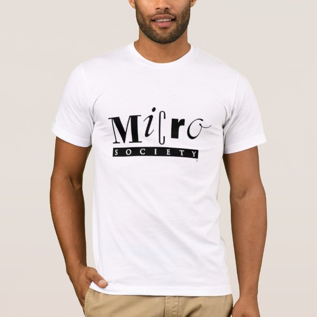 Ich bin ein Mitglied eines Mikrofamilie T-Shirts (Vorderseite)