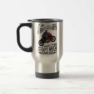 Ich bin ein Motorradfahrer - Geschenk für Grandpa Reisebecher