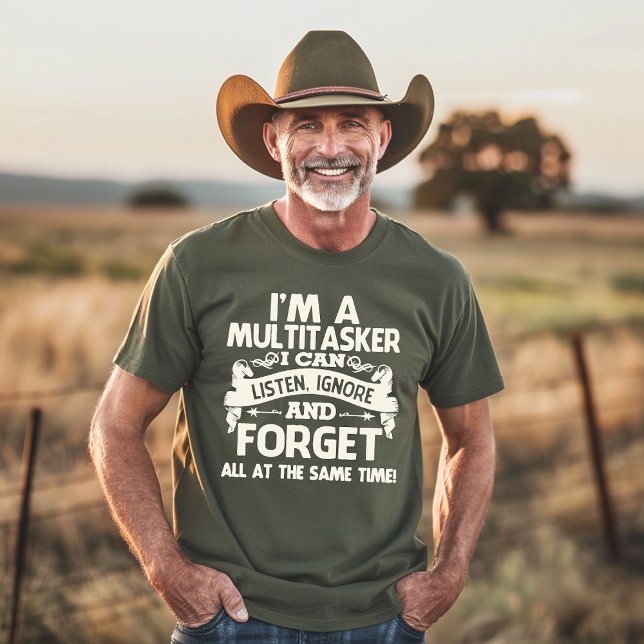 Ich bin ein Multitasker lustig T-Shirt (Von Creator hochgeladen)