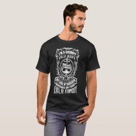 Ich bin ein mürrischer alter Marine-Veteran mein T-Shirt