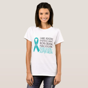 Ich bin ein Nahrungsmittelallergie-SuperMama-T - T-Shirt