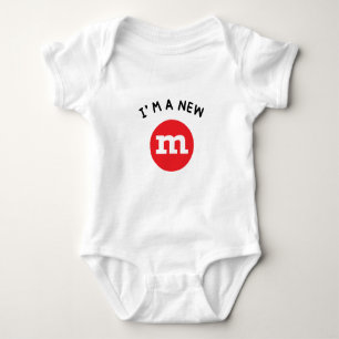 Ich bin ein New Candy Halloween-Kostüm Baby Strampler
