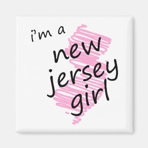 Ich bin ein New-Jersey Mädchen Magnet