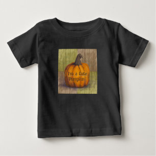 Ich bin ein Niedlicher Kürbis Baby T-shirt