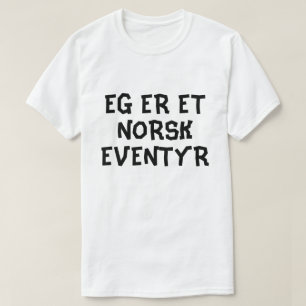 Ich bin ein norwegisches Märchen in norwegischem W T-Shirt