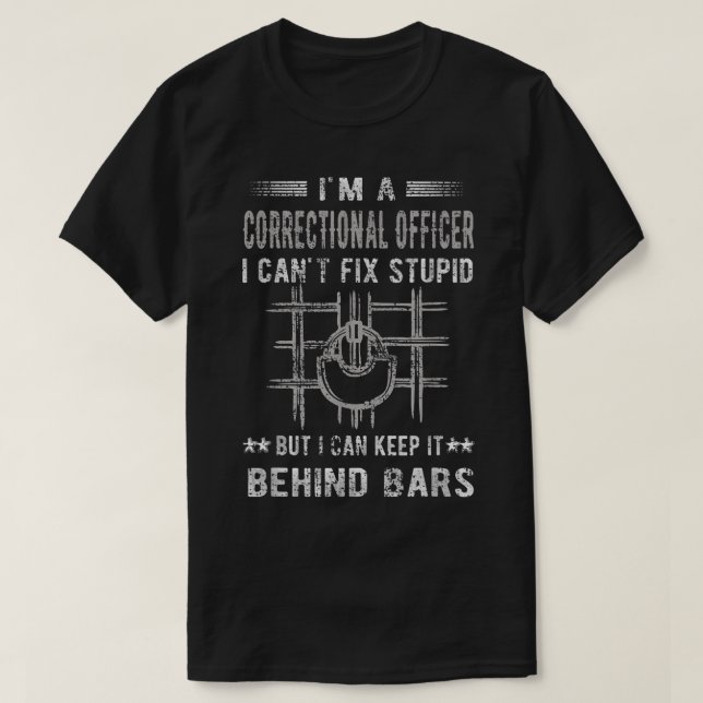 Ich bin ein Offizier für Berichtigungen T-Shirt (Design vorne)