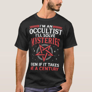 Ich bin ein okkultistischer Satanic Baphomet Witch T-Shirt