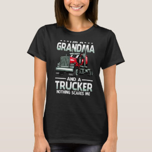 Ich bin ein Oma und Lastwagen nichts macht mir den T-Shirt