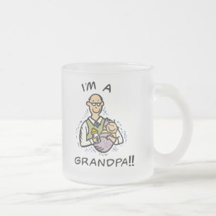 Ich bin ein Opa-T-Shirt Mattglastasse