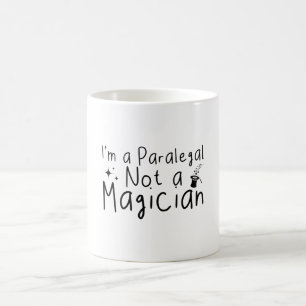 Ich bin ein Paralegal, kein Magier Kaffeetasse