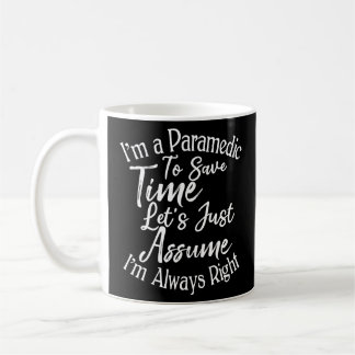 Ich bin ein Paramediker, um die Zeit Retten. Nehme Kaffeetasse