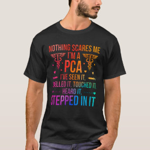 Ich bin ein PCA Patient Care Assistant PCA Kranken T-Shirt