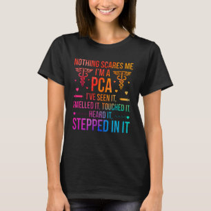 Ich bin ein PCA Patient Care Assistant PCA Kranken T-Shirt