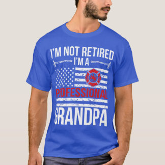 Ich bin ein pensionierter Feuerwehrmann Opa Feuer  T-Shirt