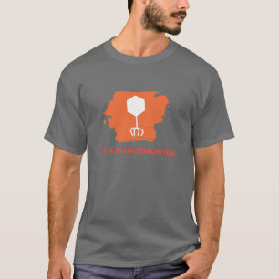 Ich bin ein Phagehunter Logo-T - Shirt (orange)