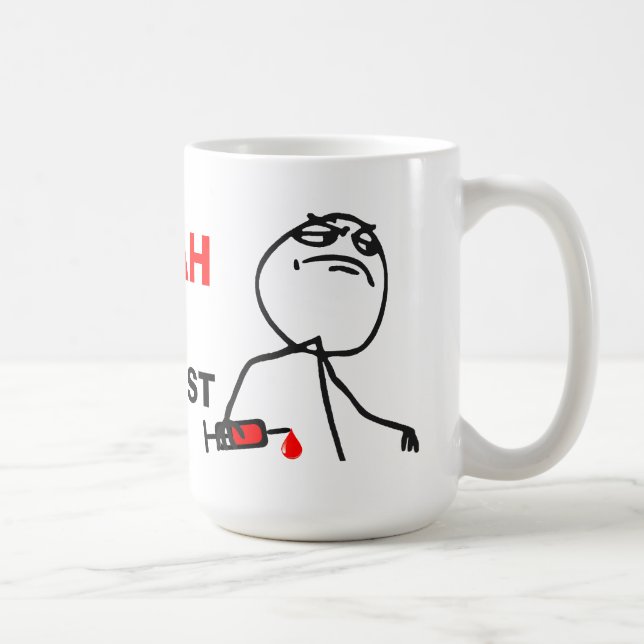 Ich bin ein Phlebotomist Kaffeetasse (Rechts)