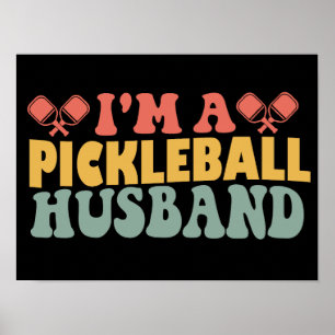 Ich bin ein Pickleball-Ehemann Poster