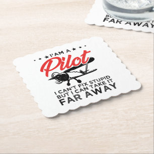 Ich bin ein Pilot, den ich nicht reparieren kann, Untersetzer