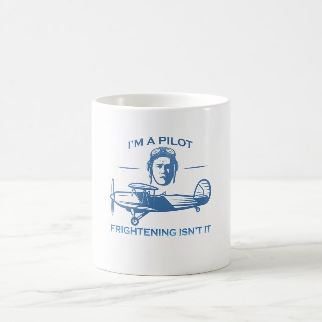 ICH BIN EIN PILOT KAFFEETASSE (Mittel)