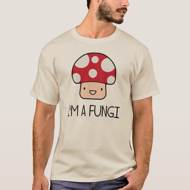 Ich bin ein Pilz-Spaß-Typ-Pilz T-Shirt (Vorderseite)