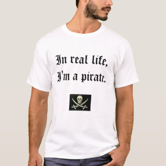 Ich bin ein Pirat.  Schwören Sie T-Shirt