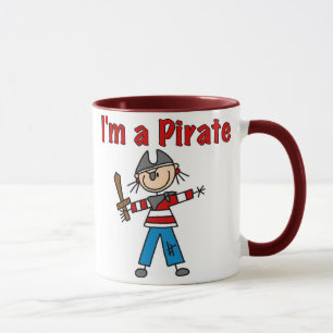 Ich bin ein Pirat Tasse