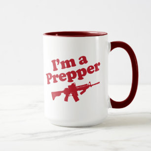 Ich bin ein Prepper Tasse