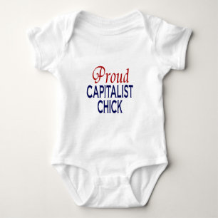 Ich bin ein PROUD CAPITALIST CHICK Baby Strampler