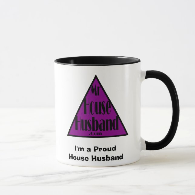 Ich bin ein ProudHouse Ehemann Tasse (Rechts)