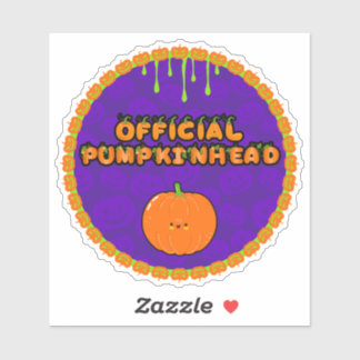 Ich bin ein Pumpkinhead-1-Sticker Aufkleber