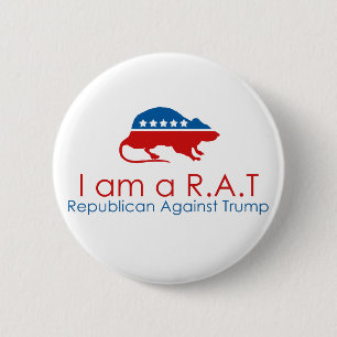Ich bin ein R.A.T.: Republikaner gegen Trump Button