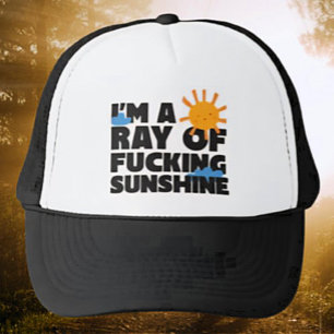 Ich bin ein Ray von F*ing Sunshine Trucker Hat - F Truckerkappe