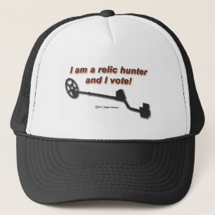 Ich bin ein Reliktjäger und ich wähle Truckerkappe