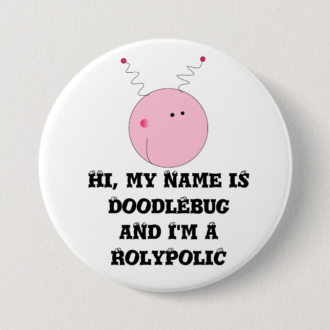 Ich bin ein rolypolic button (Vorderseite)