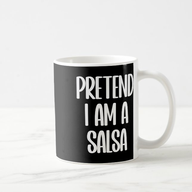 Ich bin ein Salsa Halloween-Kostüm Kaffeetasse (Rechts)