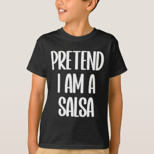 Ich bin ein Salsa Halloween-Kostüm T-Shirt