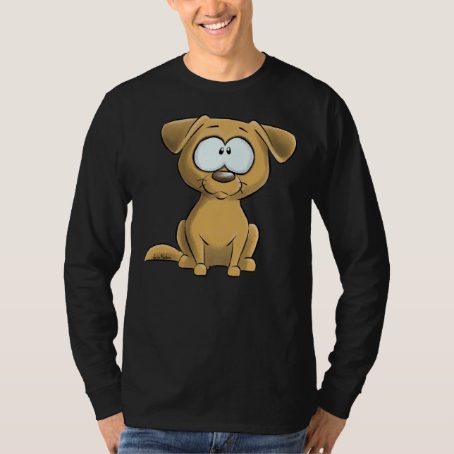 Ich bin ein Sand Labrador T-Shirt (Vorderseite)