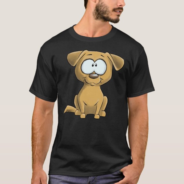 Ich bin ein Sand Labrador T-Shirt (Vorderseite)