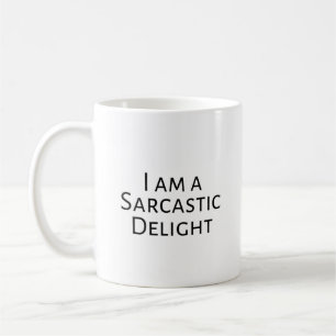 Ich bin ein sarkastisches Vergnügen Lustig Kaffeetasse