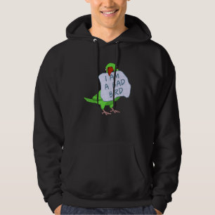 Ich bin ein schlechter Vogel, ein grüner Indianerr Hoodie