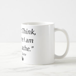 Ich bin ein Schnurrbart Kaffeetasse