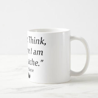 Ich bin ein Schnurrbart Kaffeetasse
