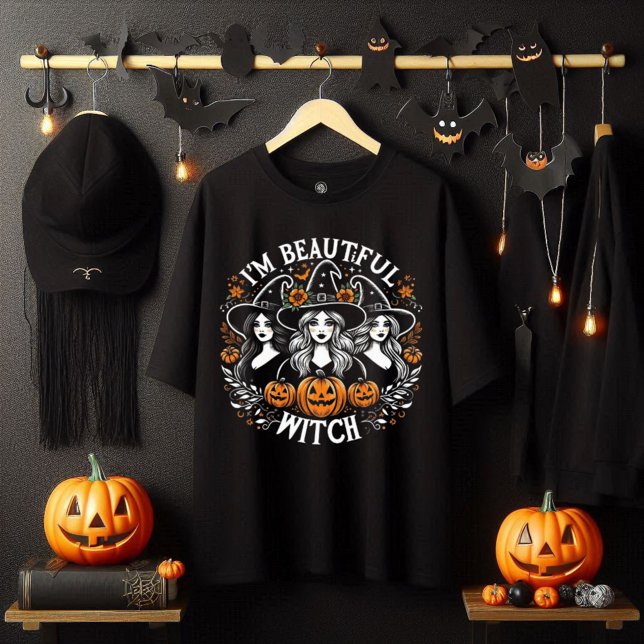 Ich bin ein schöner Hexenmeister-T - Shirt (I'm Beautiful witch T-shirt )