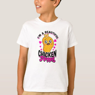 Ich bin ein schönes Hühnernugget - Hühnernugget T-Shirt