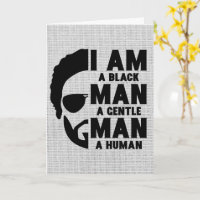 Ich bin ein schwarzer Afro Bart Grey Vatertag