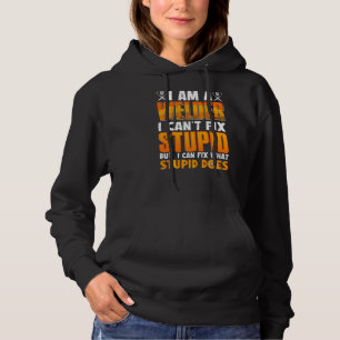 Ich bin ein Schweißer, den ich nicht reparieren ka Hoodie