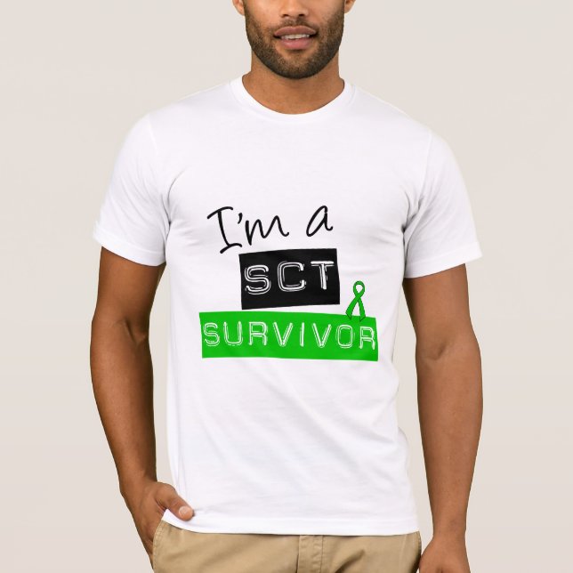 Ich bin ein SCT-Überlebender T-Shirt (Vorderseite)